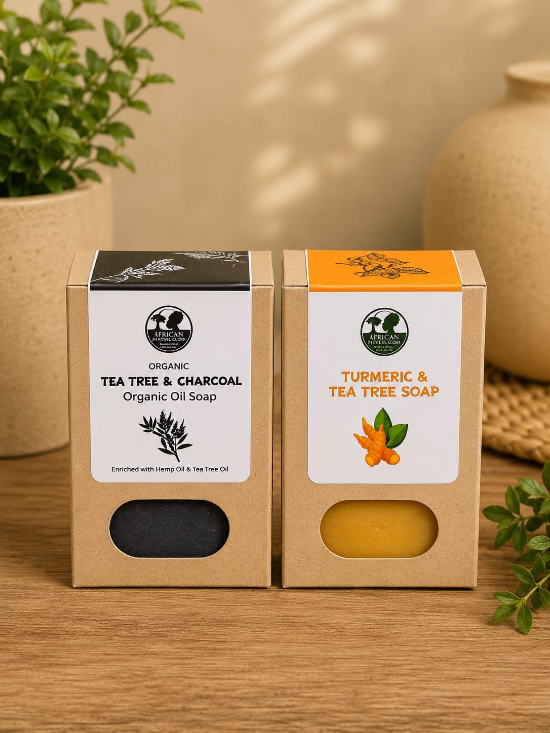 TEA TREE CHARCOAL &TUMERIC